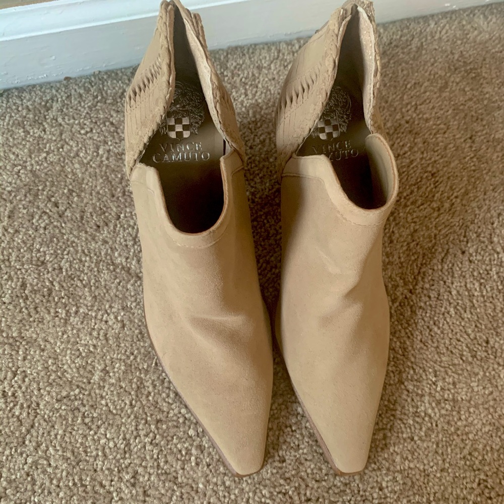 Vince Camuto pointed toe booties